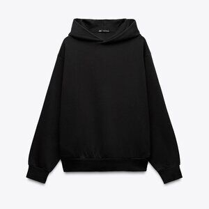 Zara black hoodie